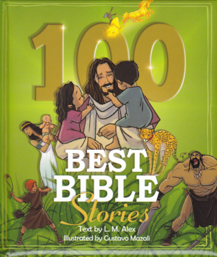 صورة 100 Best Bible Stories- green